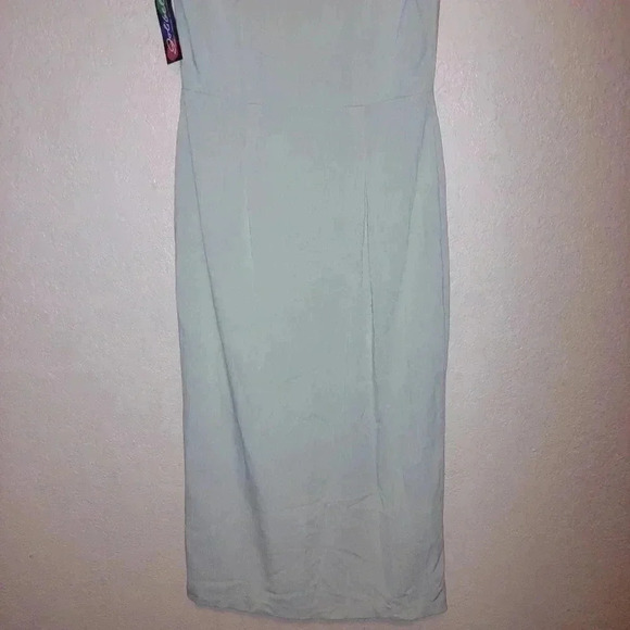 Vintage Jolibel Wrap, Sheath Silhouette Button Shirt Top Style Wrap Dress Sz 10 - Picture 2 of 10